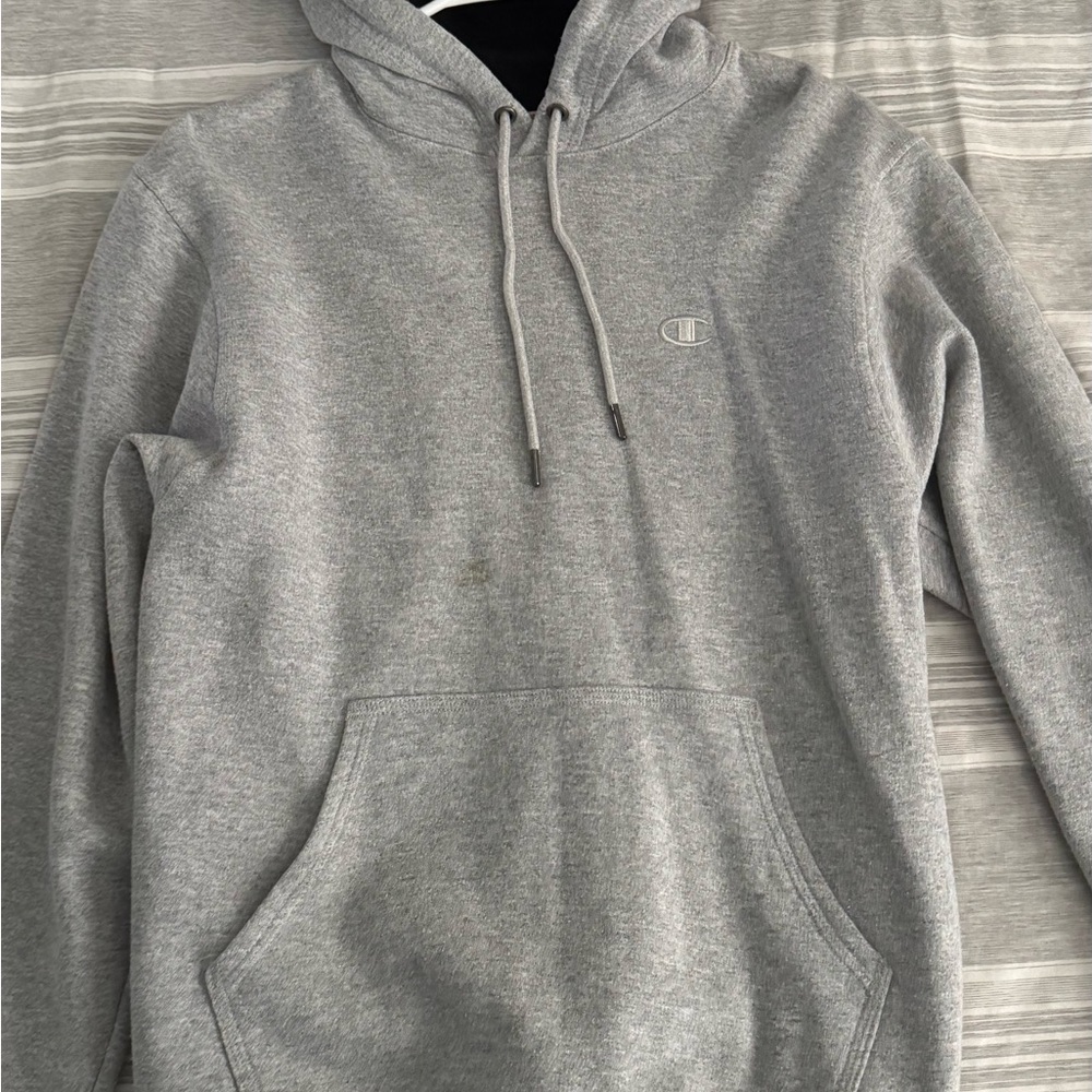 Champion Men's Heather Gray Hoodie